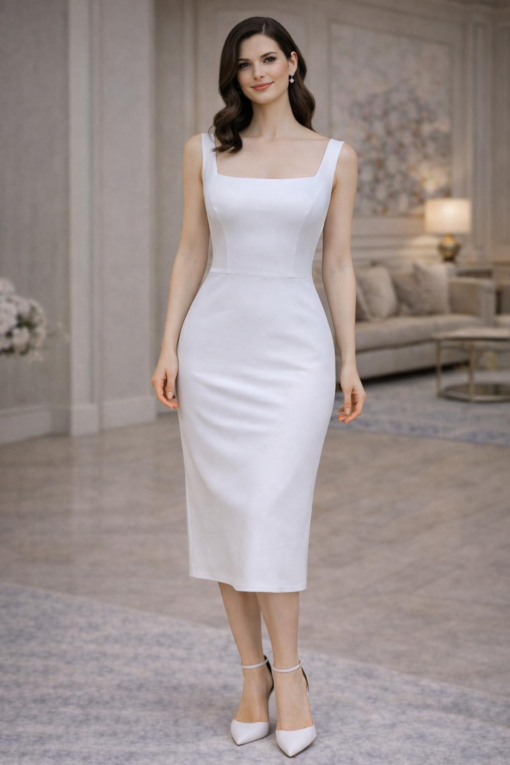 36 BEDEN BEYAZ SÖZ NİKAH ELBİSESİ